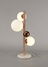 Rome Table Lamp 3 Light With Black Marble Base